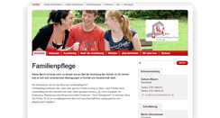 Desktop Screenshot of familienpflegeschule.de